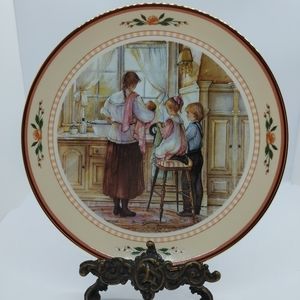 Trisha Romance Collector Plate "Sun Bath"